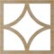 Ekena Millwork Statesman Wood Fretwork Pierced Ceiling Medallion, Birch, 24"OD x 15 3/8"ID x 3/8"T CMWP24X24X0375STBI - alternate 4